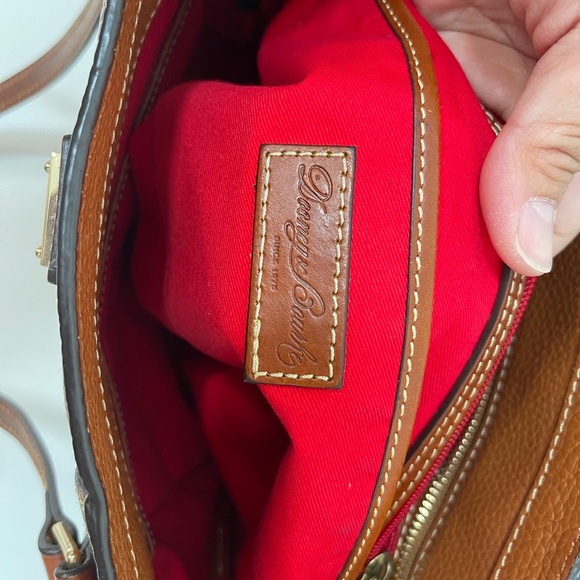 Dooney and Bourke Pebble Grain Small Lexington, Color: CARAMEL - Picture 13 of 15